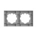 Рамка двухместная ELBI Vega 510-015600-226