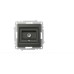 Розетка для TV с экраном (проходная) ELBI Zena Vega 609-011100-272