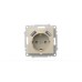 Розетка с заземлением и защитой от детей + два входа USB для заряда устройства ELBI Zena Vega 609-010300-317