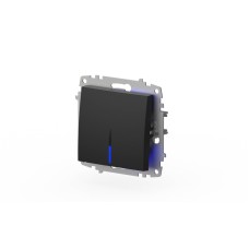 Выключатель одноклавишный с подсветкой ELBI Zena Vega 609-014800-201