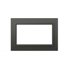 Рамка для двухместной розетки с заземлением ELBI Zena 608-011100-907