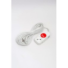 Удлинитель 2вх с защитными шторками ELBI Myra 527-010205-250
