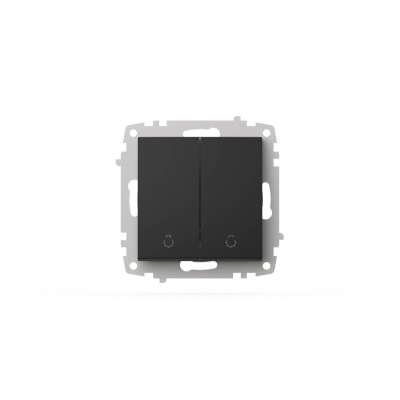 Выключатель двухклавишный ELBI Zena Vega 609-014800-257