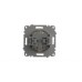 Розетка с заземлением ELBI Zena Vega 609-010200-217