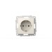 Розетка с заземлением ELBI Zena Vega 609-010200-217