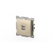 Розетка USB 5V 2,1A 2-я ELBI Zena Vega 609-012500-143