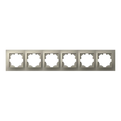 Рамка шестиместная ELBI Vega 510-011400-252