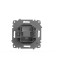 Розетка для TV с экраном (концевая) ELBI Zena Vega 609-011000-273