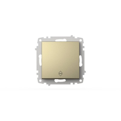 Выключатель одноклавишный проходной ELBI Zena Vega 609-011400-209