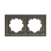 Рамка двухместная ELBI Zena 500-011400-226