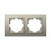 Рамка двухместная ELBI Zena 500-011400-226