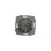 Розетка с заземлением и защитой от детей ELBI Zena Vega 609-012500-243
