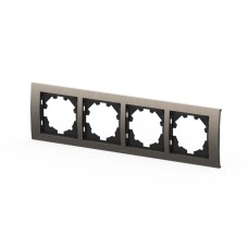 Рамка четырехместная ELBI Zena Platin 500-073000-228