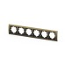 Рамка шестиместная ELBI Zena Platin 500-075800-252