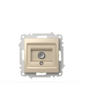 Розетка для TV с экраном (концевая) ELBI Zena Vega 609-012500-273