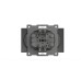 Розетка двухместная без заземления ELBI Zena Vega 609-011000-908