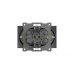 Розетка двухместная с заземлением ELBI Zena Vega 609-011000-907
