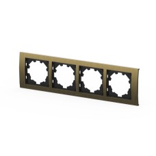 Рамка четырехместная ELBI Zena Platin 500-075800-228