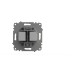 Розетка компьютерная + TF. (Cat 6) ELBI Zena Vega 609-015600-249