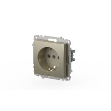 Розетка с заземлением ELBI Zena Vega 609-011400-217