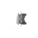 Розетка двухместная с заземлением ELBI Zena Vega 609-015600-907