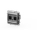 Розетка компьютерная двухместная ( Cat 6) ELBI Zena Vega 609-011000-248
