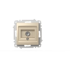 Розетка для TV с экраном (проходная) ELBI Zena Vega 609-012500-272
