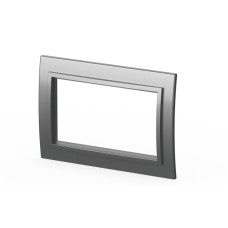 Рамка для двухместной розетки без заземления ELBI Zena 608-011000-908