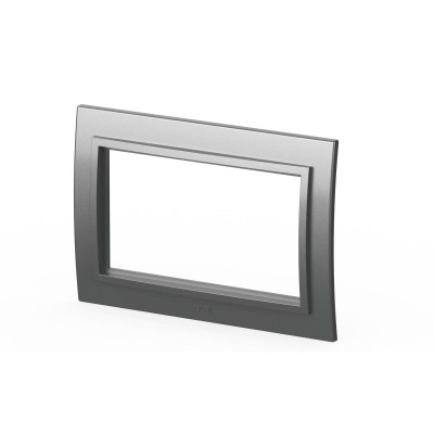 Рамка для двухместной розетки без заземления ELBI Zena 608-011000-908
