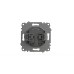 Розетка без заземления ELBI Zena Vega 609-015600-215