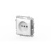 Розетка без заземления ELBI Zena Vega 609-015600-215