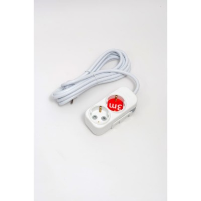 Удлинитель с/з 2вх с защитными шторками ELBI Myra 527-010203-221