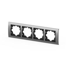 Рамка четырехместная ELBI Zena Platin 500-073600-228