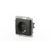 Розетка с заземлением и защитой от детей ELBI Zena Vega 609-011100-243