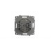 Розетка с заземлением ELBI Zena Vega 609-015600-217