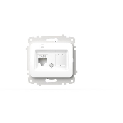 Компьютерная розетка (Cat 6) ELBI Jazz 607-000200-247