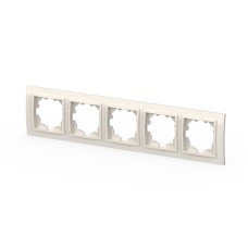Рамка пятиместная ELBI Zena 500-010200-250