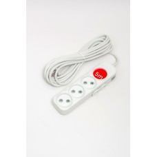 Удлинитель 4вх с защитными шторками ELBI Myra 527-010205-450