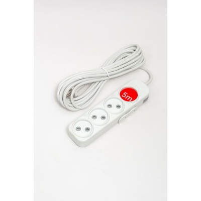 Удлинитель 4вх с защитными шторками ELBI Myra 527-010205-450