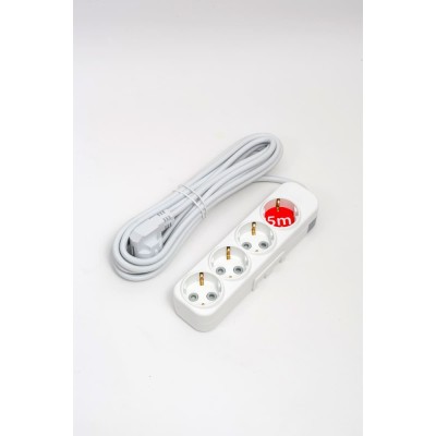 Удлинитель с/з 4вх с защитными шторками ELBI Myra 527-010205-411