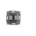 Розетка компьютерная + TF. (Cat 6) ELBI Zena Vega 609-010200-249