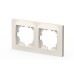 Рамка двухместная ELBI Vega 510-010200-226
