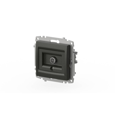 Розетка для TV с экраном (концевая) ELBI Zena Vega 609-011100-273