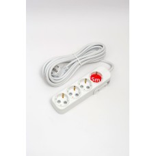 Удлинитель с/з 4вх с защитными шторками ELBI Myra 527-010205-421