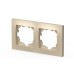 Рамка двухместная ELBI Vega 510-012500-226