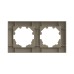 Рамка двухместная ELBI Vega 510-012500-226