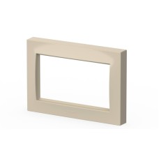 Рамка для двухместной розетки без заземления ELBI Vega 510-010300-908
