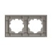 Рамка двухместная ELBI Zena 500-010200-226