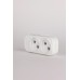 Колодка 2вх с защитными шторками ELBI Myra 527-010200-200