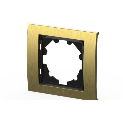 Рамка одноместная ELBI Zena Platin 500-073400-271